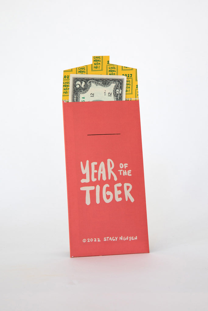 Year of the Tiger Tết Lì Xì Envelopes by Stacy Nguyen at Abacus Row