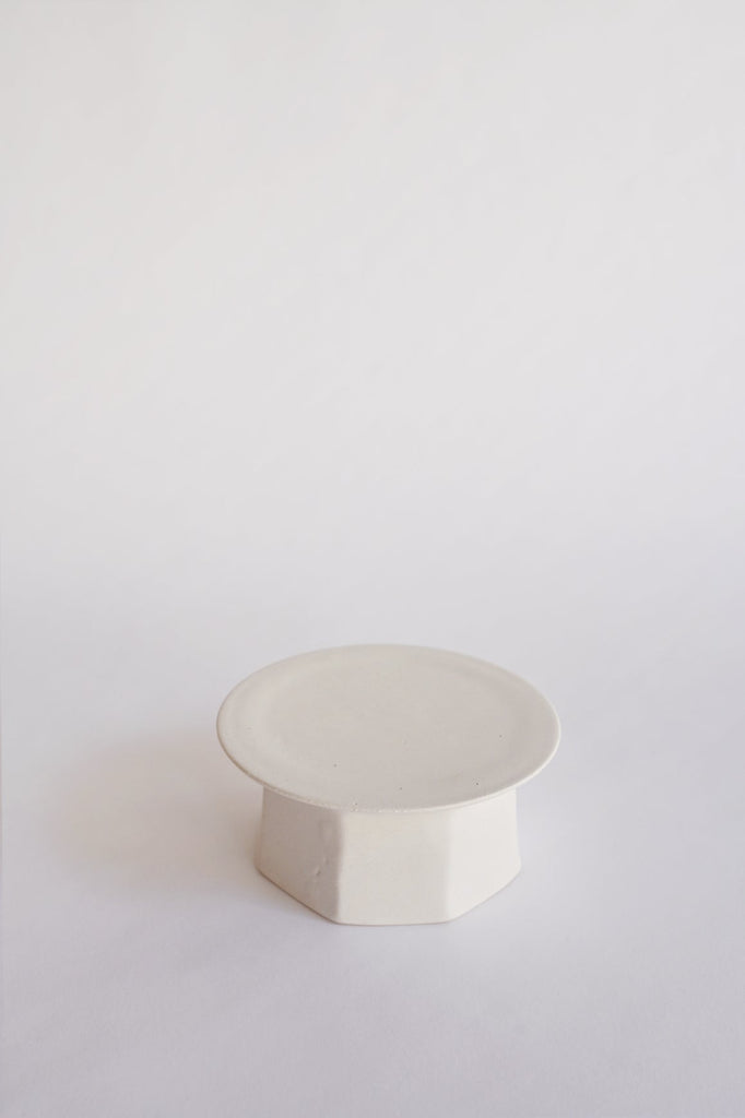 Porcelain Pedestal, Medium