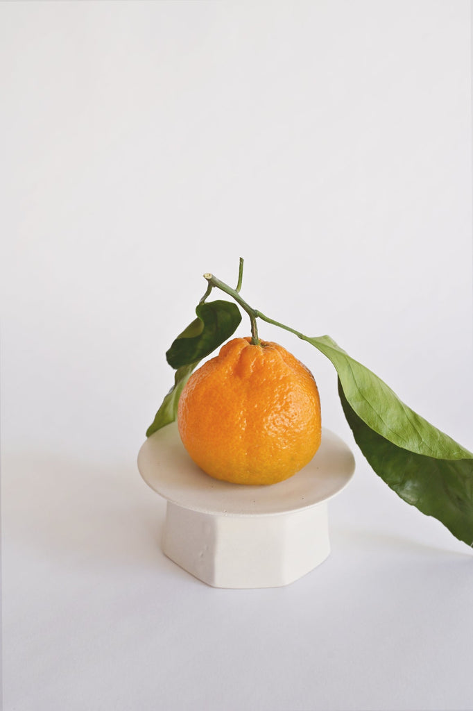 Porcelain Pedestal, Medium