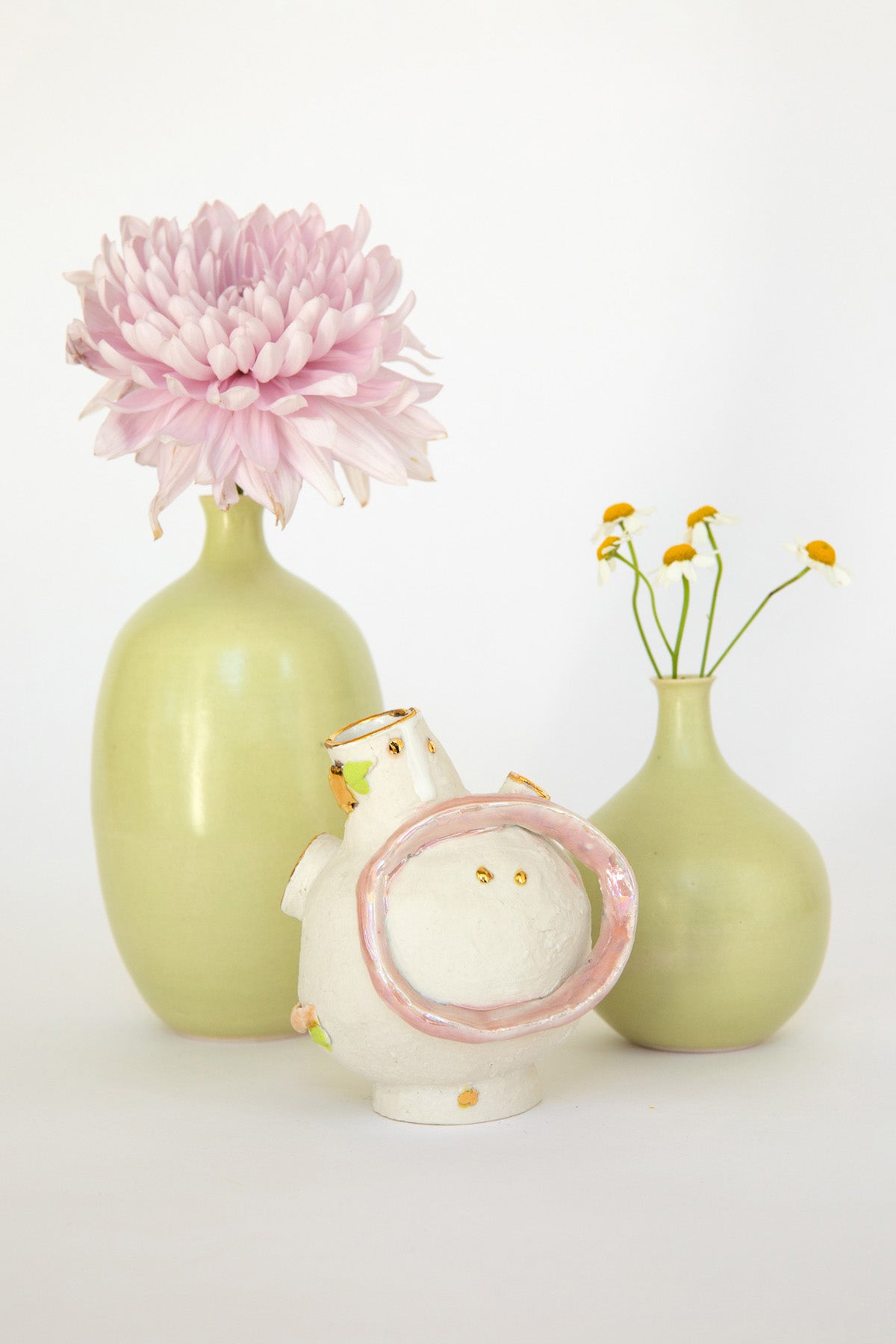 Vases at Abacus Row