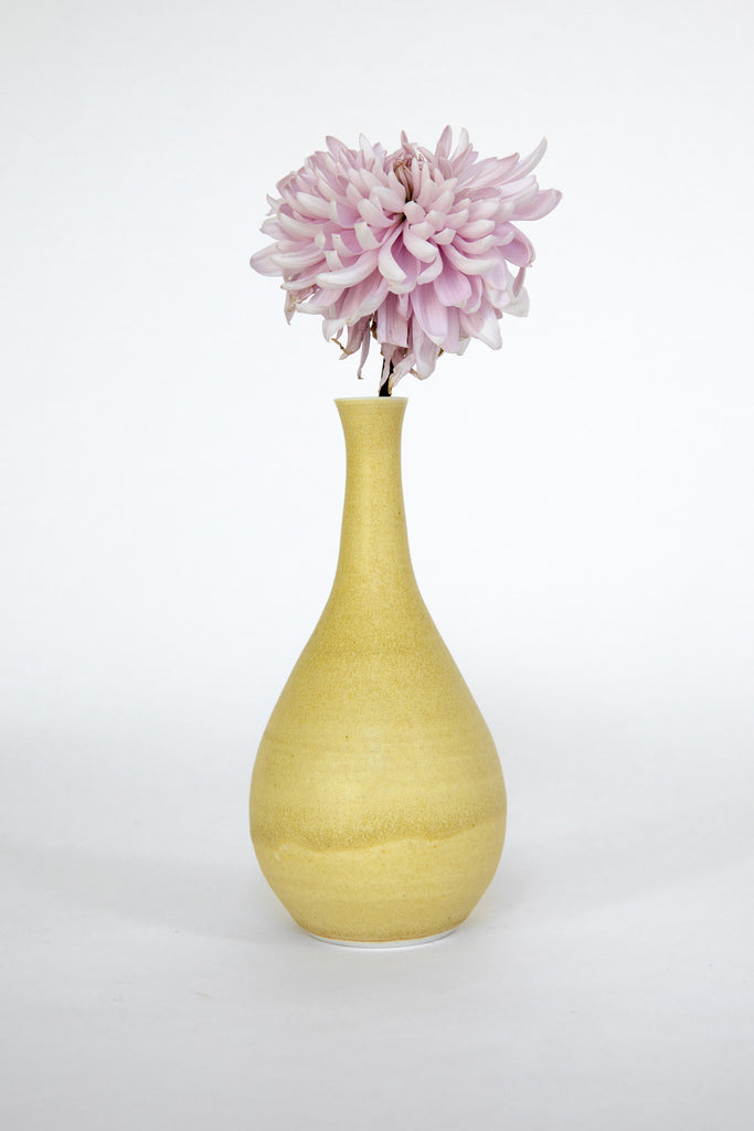 Bud Vase by Vy Voi with Chrysanthemum at Abacus Row