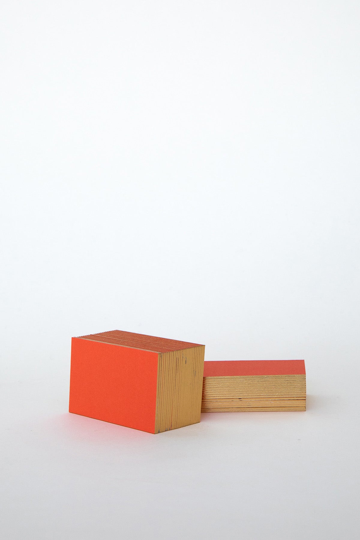Red Business Cards by Wms & Co at Abacus Row Handmade Jewelry